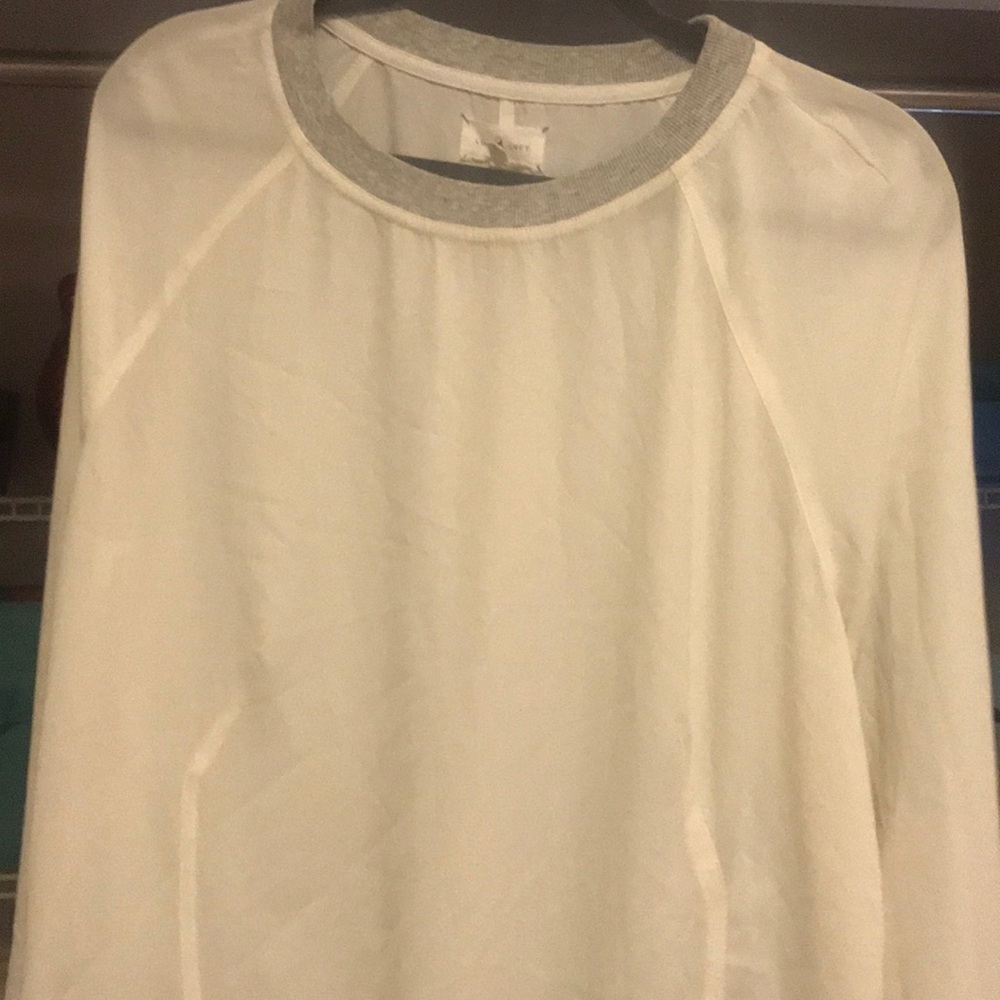 Sheer classic  top.